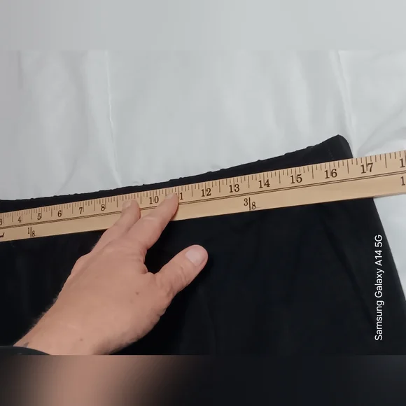 American Eagle Black Pull On Stretch Pants Medium - Picture 5 of 9